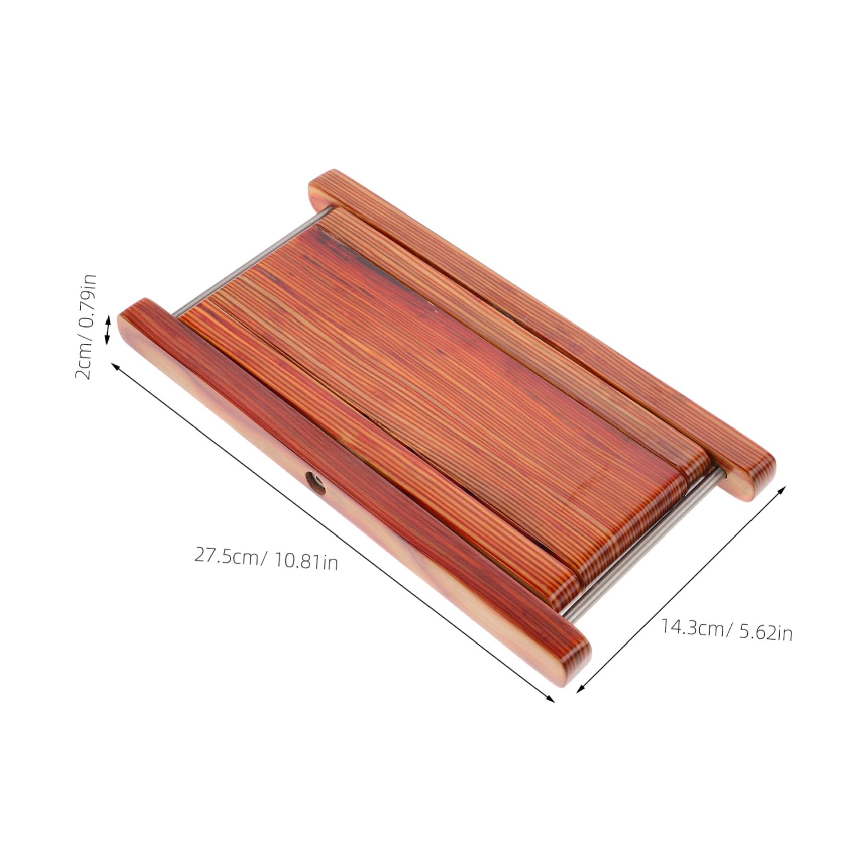 SHOWERORO 1pezzi Poggiapiedi Regolabile Bamboo Per Chitarra Per Chitarra Regolabili Design Pieghevole e Antiscivolo Per Musicisti Classici e Folk