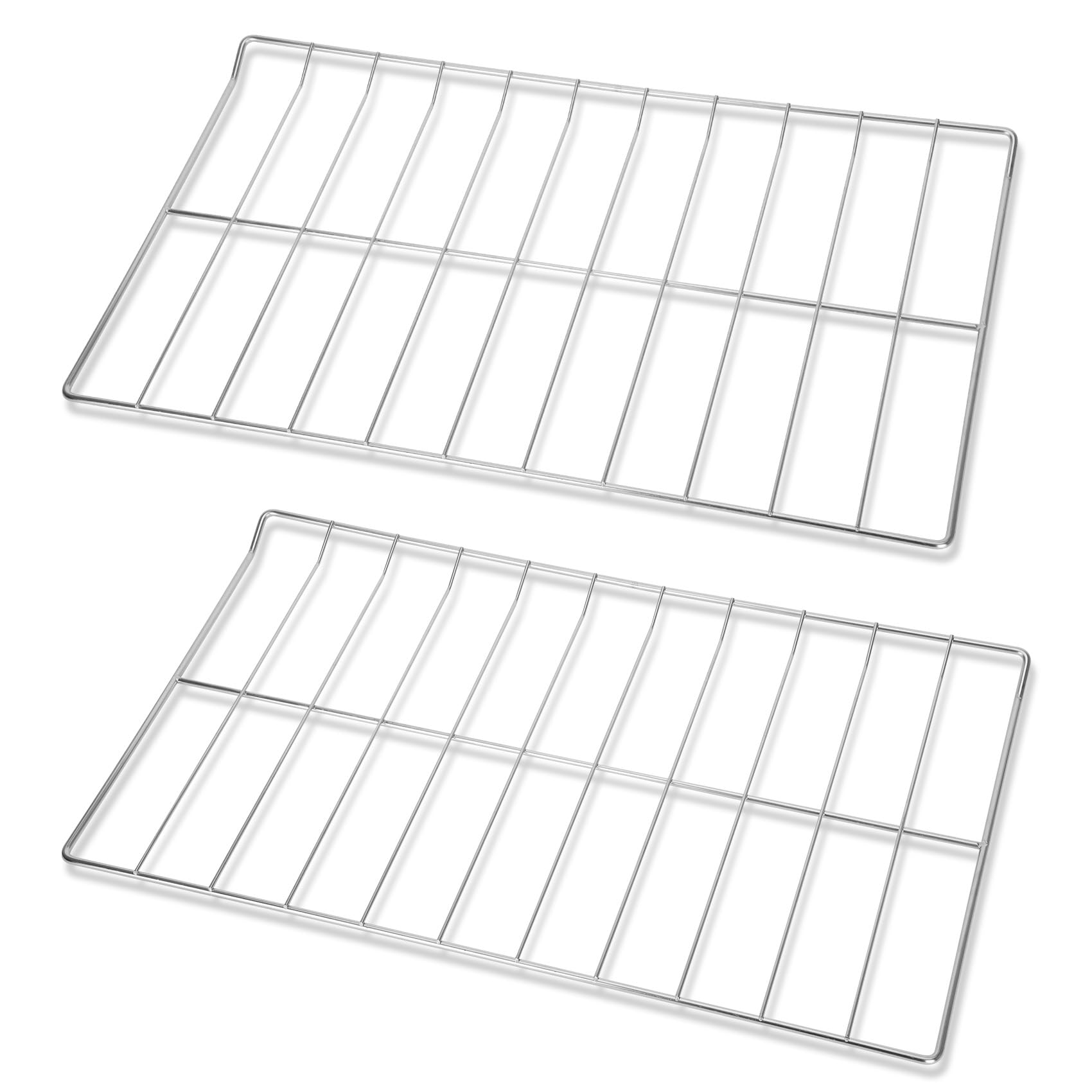 Photo 1 of 2Pcs WPW10550642 Range Oven Rack Replacement for Whirlpool Stove Oven