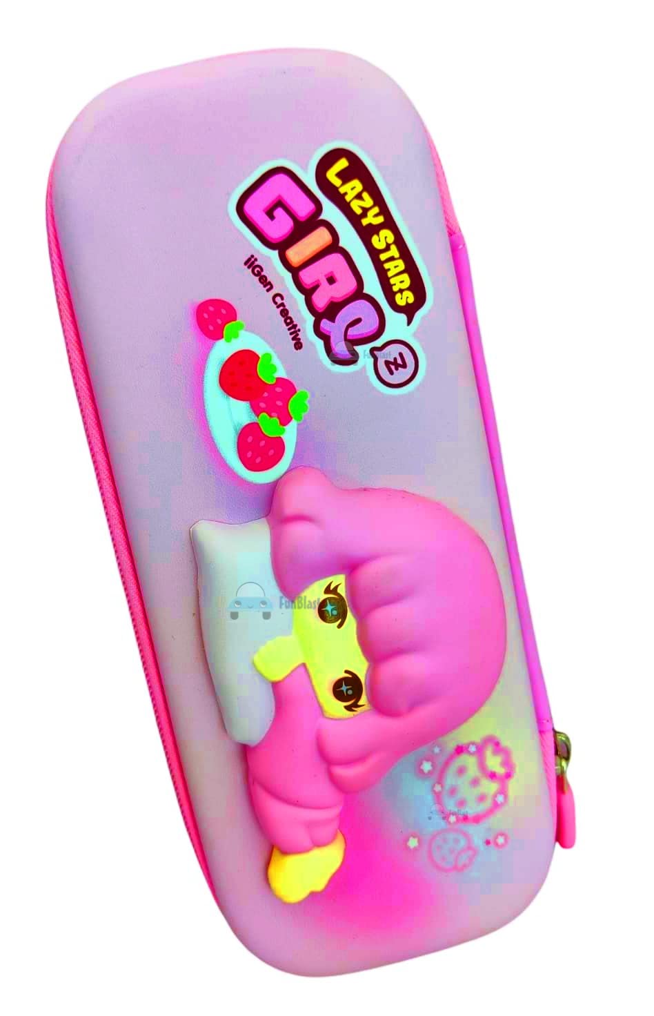 FunBlast Pencil Case for Kids, 3D Squishy Destress Pencil Box, Stationary Organizer Pencil Box for Kids, Boys and Girls, Pencil Pouches for School (Pack of 1 Pcs – Multicolor) (Girl) (B09PV3GBYM) Amazon Price History, Amazon Price Tracker