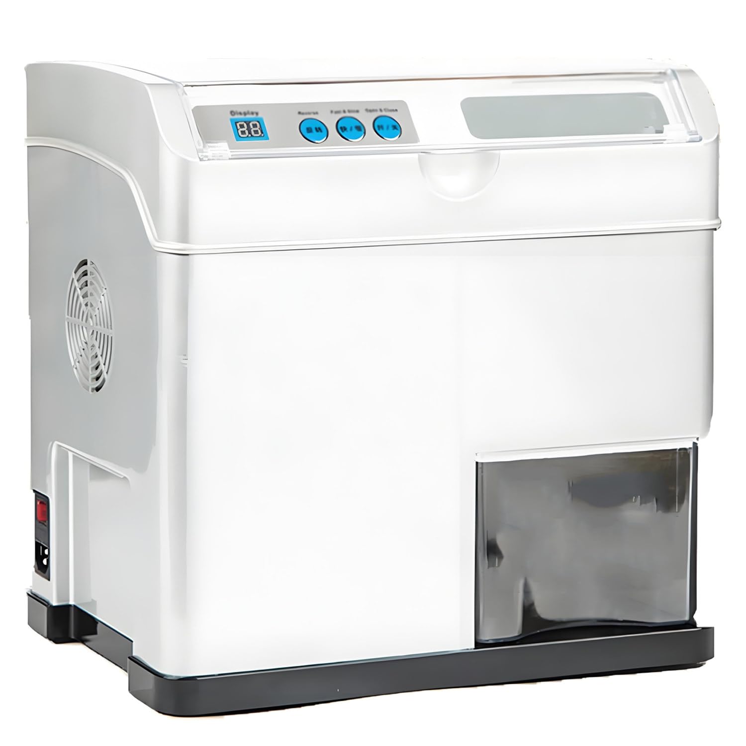 Fresatrice Automatica Riso 500 W,Grigio Argento | Manopola Lucidatura Regolabile 0-270 Gradi,Lavorazione Grano 30kg/H,per Sgranatura Sgranatrice Riso Uso Domestico