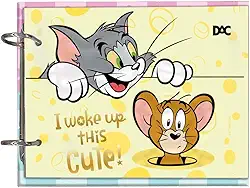 DAC - Mini Ficheiro Horizontal com 2 Argolas e com 80 folhas (90g) Tom&Jerry