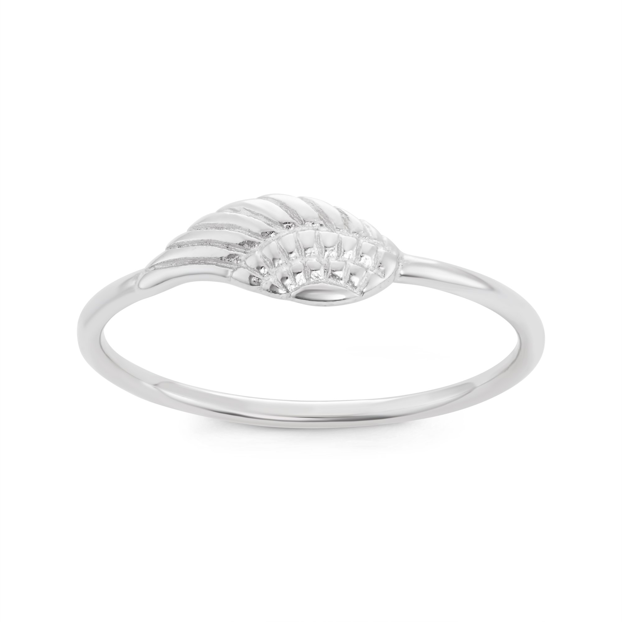Beaux BijouxSterling Silver Angel Wing Ring