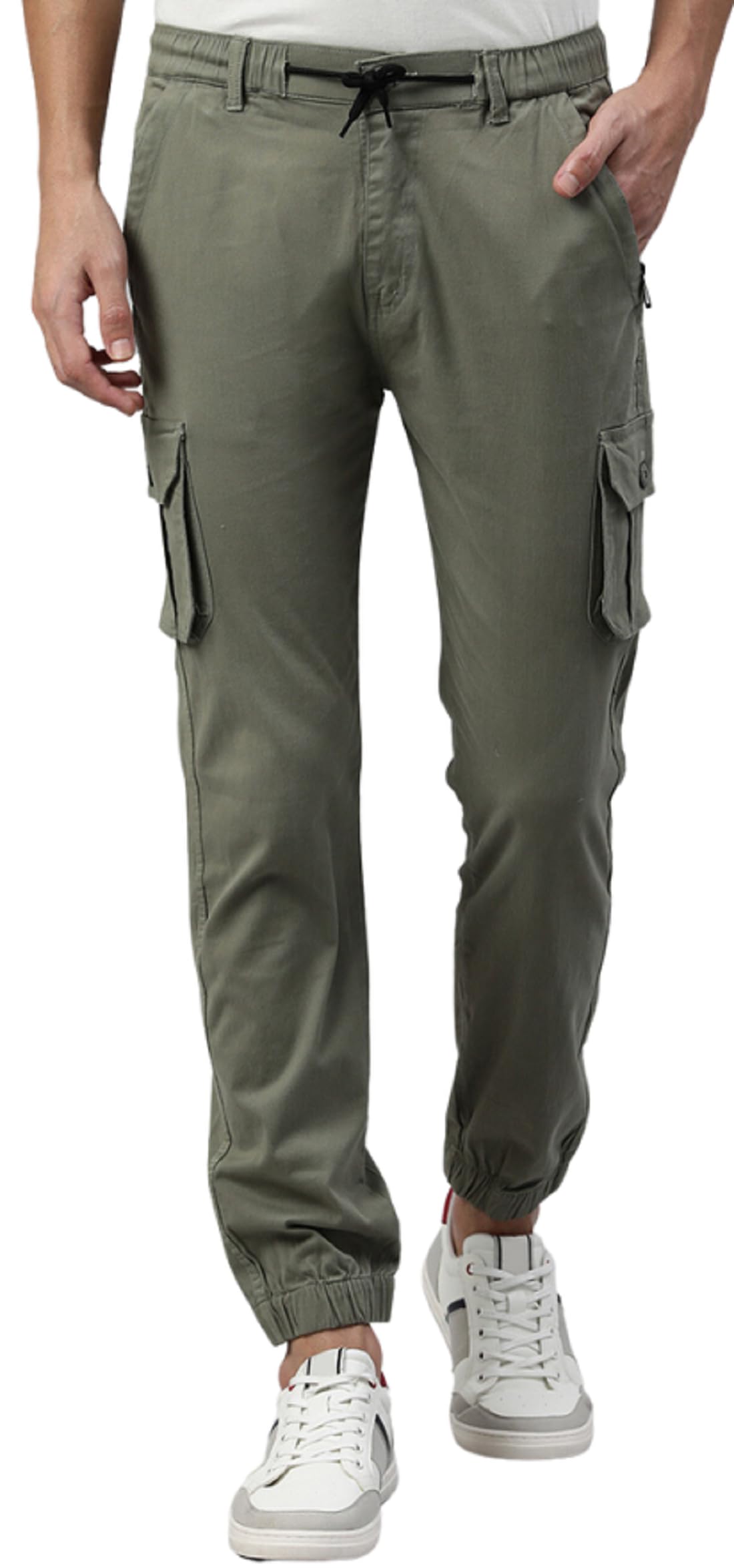 ADBUCKSMen's Regular Fit low Rise Trouser