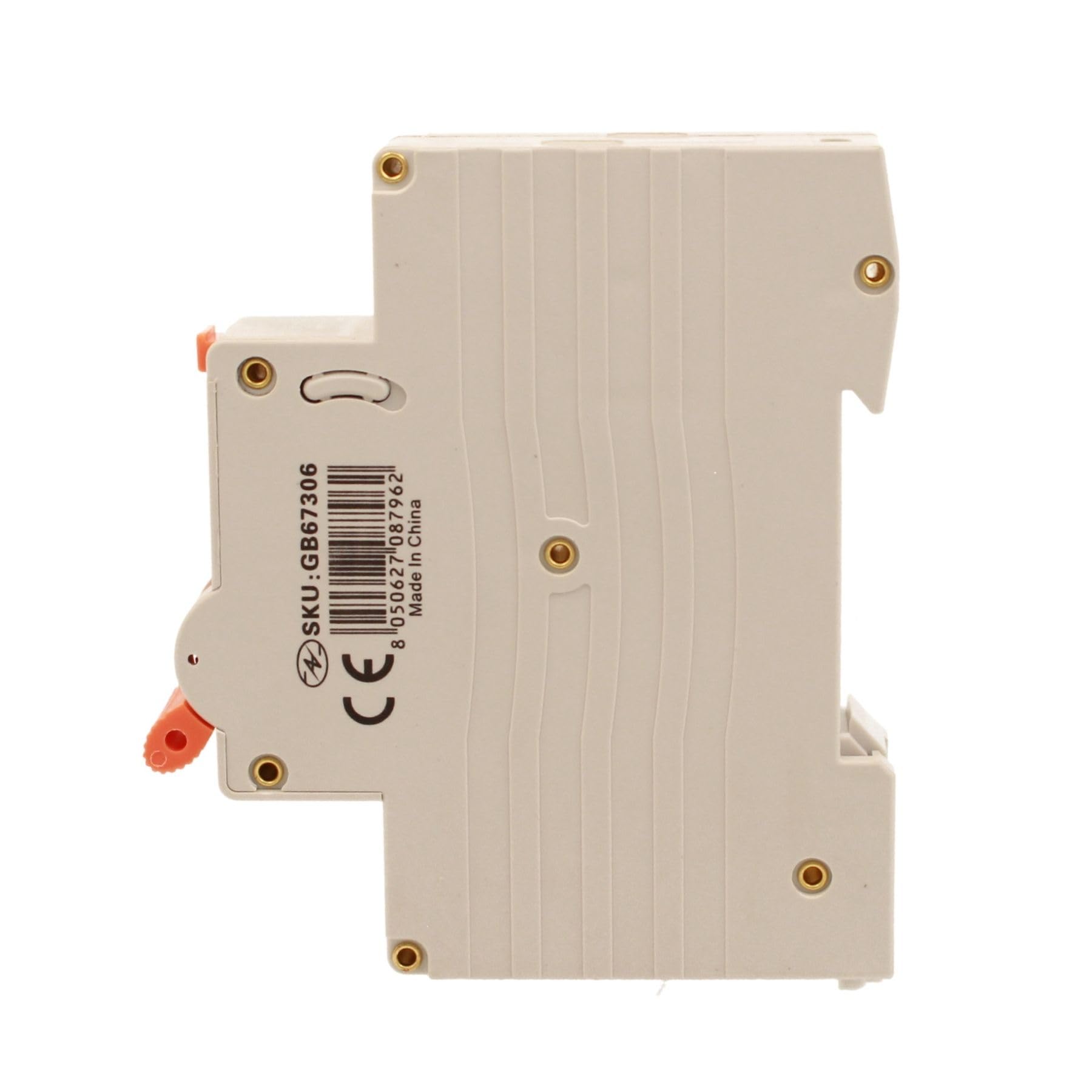 Interrupteur différentiel magnétothermique 1 module type A, 6 A C6, RCBO Slim 1P+N 6 kA 30 mA 220 V, courbe C, série PL8 HT professionnelle