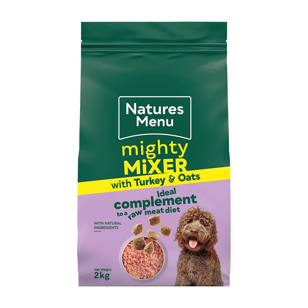 Natures Menu Mighty Mixer Biscuit with Turkey & Oats (1 x 2kg)