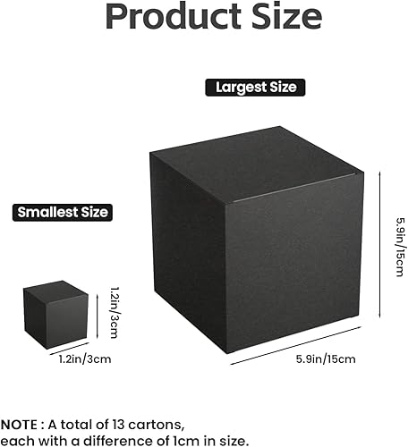 Miniatura 2 de Caja de regalo de broma, 13 unidades, apilable, caja sorpresa, cajas de regalo, juego de bromas para cumpleaños, bodas, aniversarios, Navidad,