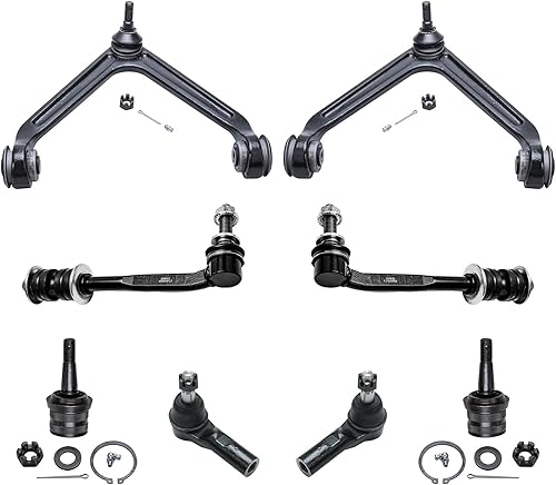 Miniatura 37 de Detroit Axle - Kit de suspensión frontal de 8 piezas para Chevy Aveo Aveo5 Pontiac G3 Wave Wave5 Suzuki Swift+ 2 brazos de control inferiores con