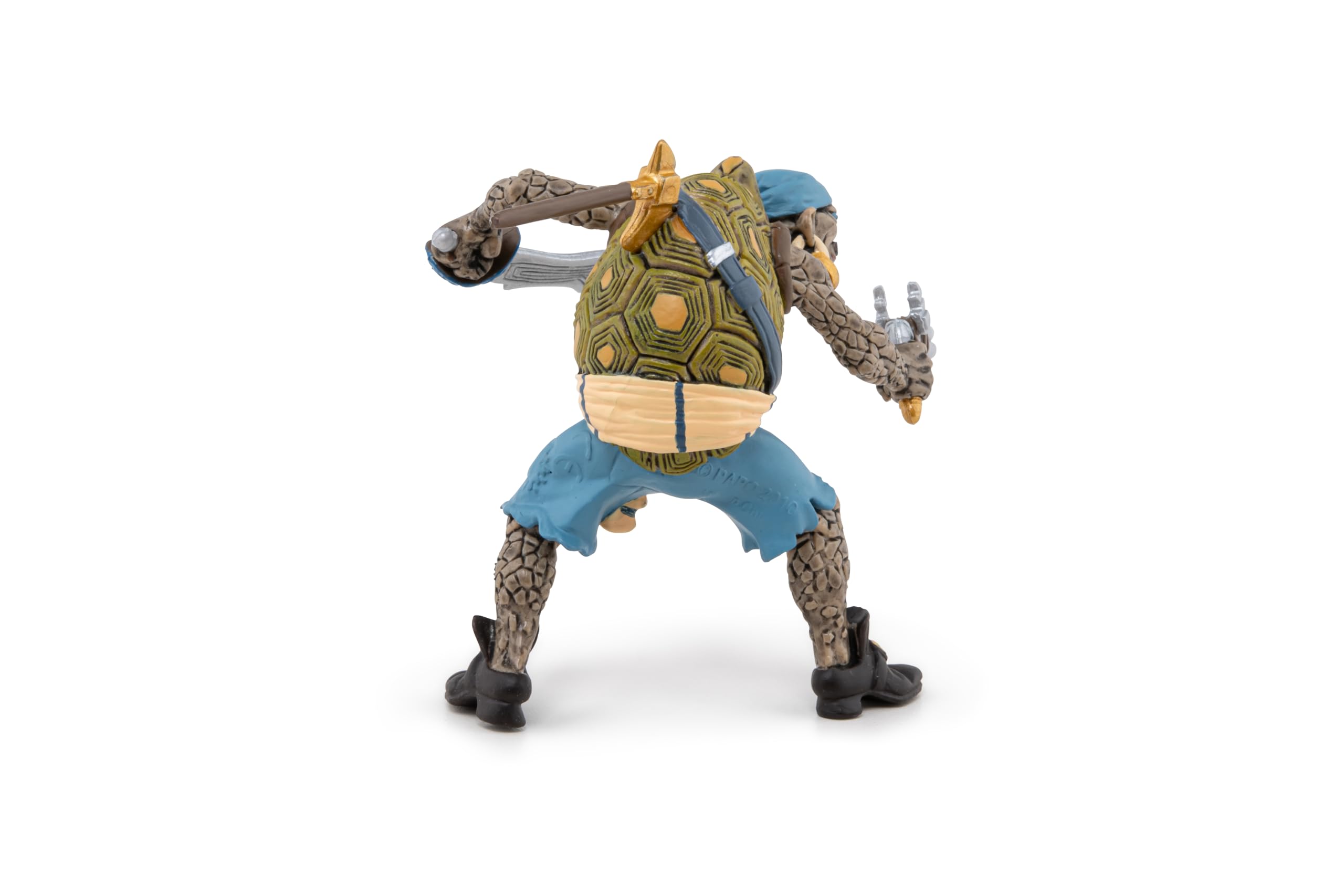 Papo, Realistic Mutant Turtle Pirate Figure, Ages 3+, Pirates Collection, Creative Play Fantasy Adventure - Image 4
