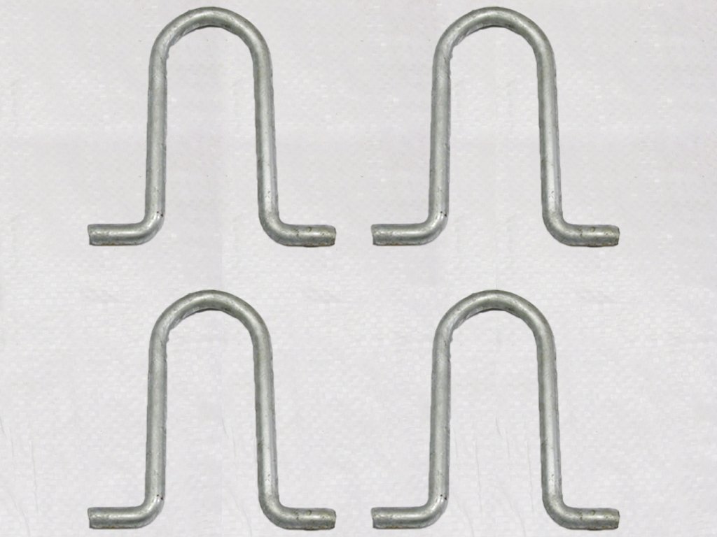 Secure Fix Direct X4 Galvanised Concrete In 'U' Bolts