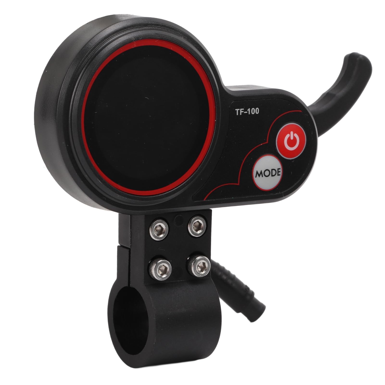 Electric Thumb Throttle, 48V 6 Pin Electric Bike Thumb Instrument Controller with USB Charging Port, Display, for KUGOO M4 Electric Scooters, Practical Communication Instrument Replacement