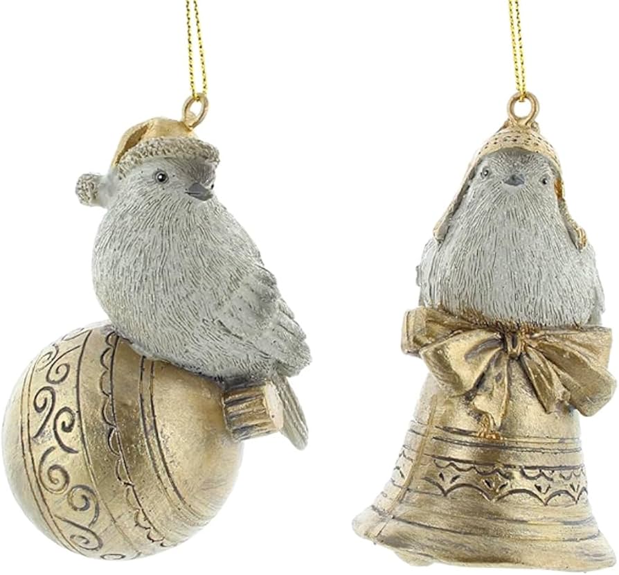 Amazon.co.jp: The Bridge Collection 3.5インチ 鳥の金色の