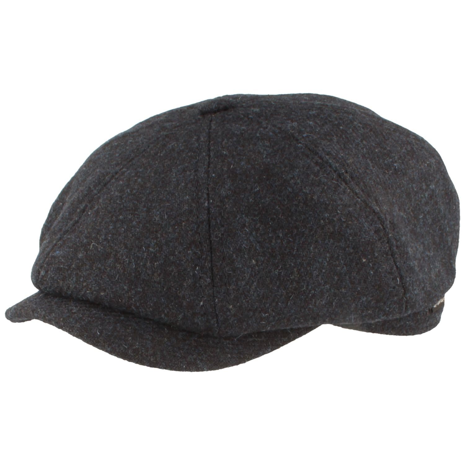 Breiter Gorro de invierno con membrana Sympatex y protección para las orejas plegable, 8 piezas, de lana, 57, azul estampado, 57