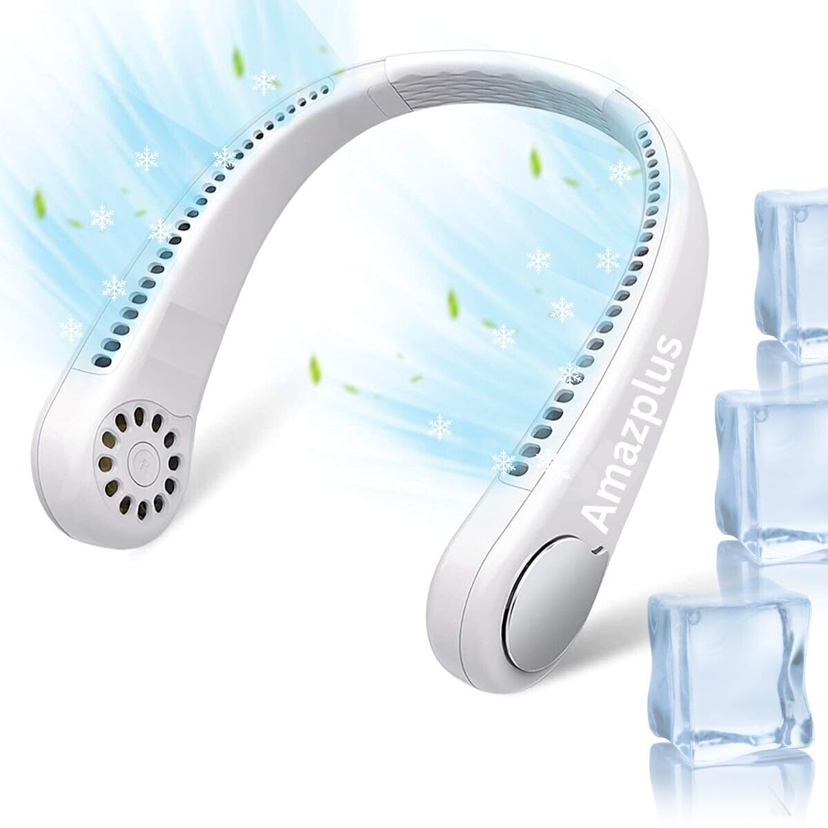 AMAZPLUS Neck Fan for the Kitchen Stay Cool and Comfortable While Cooking Baking and Working in Hot Environments