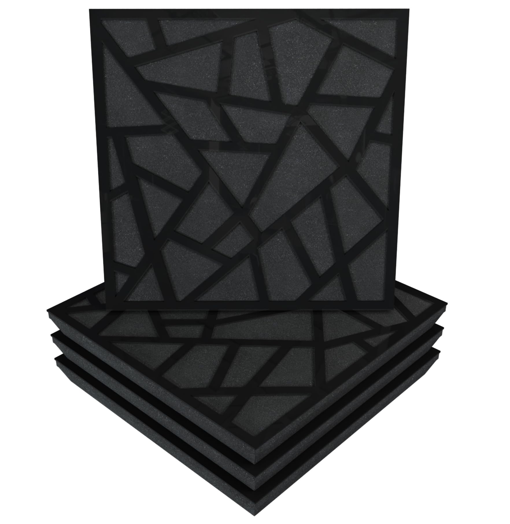 Lot de 2 Panneaux acoustiques SKYROSS-F décoratifs insonorisants