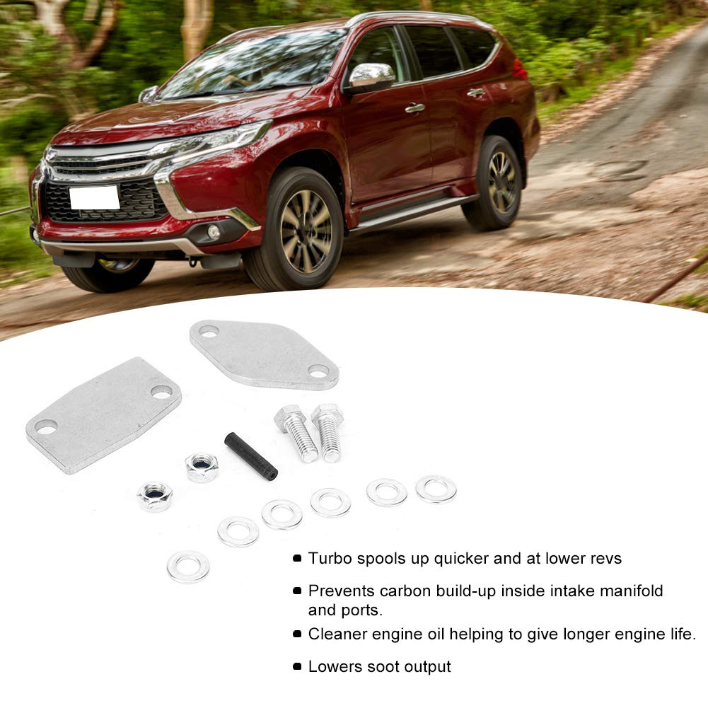 Kit di Rimozione EGR Piastrine di Blocco 985984415261 Adatte per Mitsubishi Delica Pajero