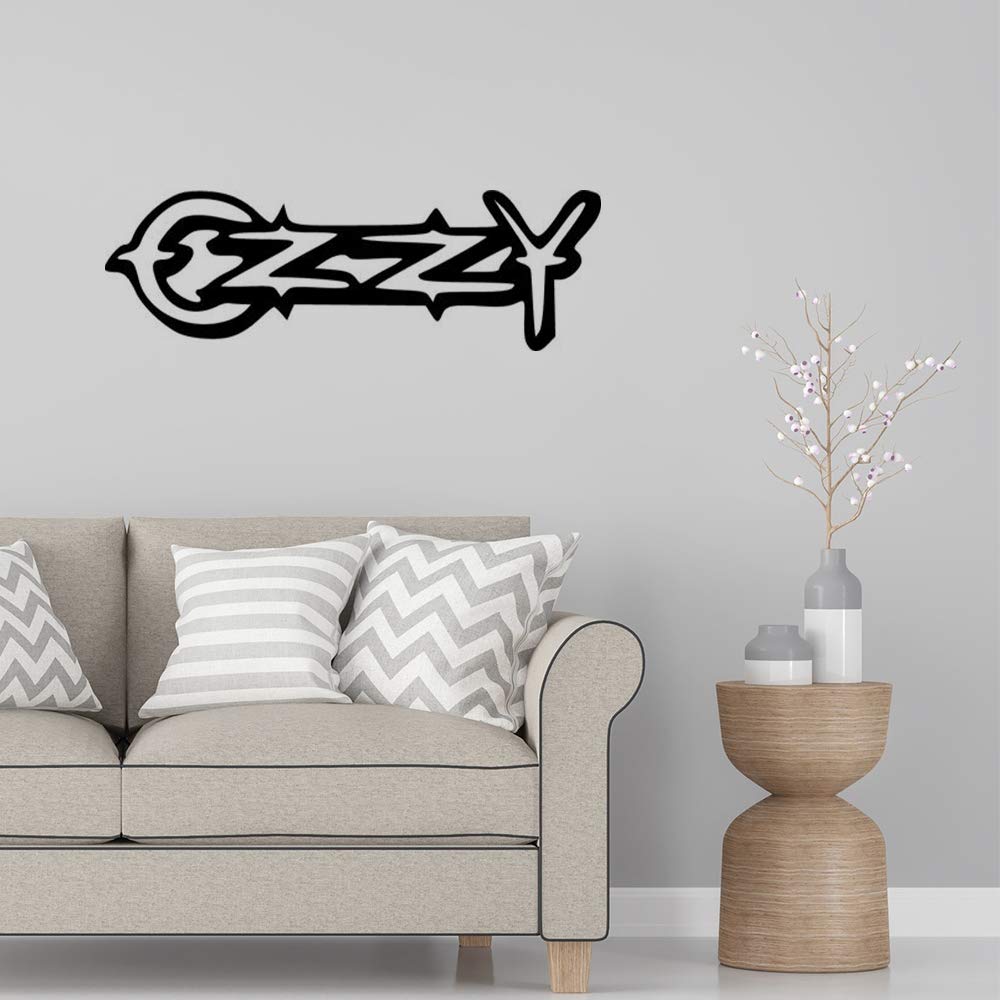Gadgets Wrap Wall Decals 29CM Wall Stickers Black Color - (Ozzy Osbourne Rock Band)