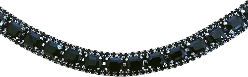 Miniatura 4 de 'Audrey' Brida de Cuero de Lujo - (Doble) Black Warmblood