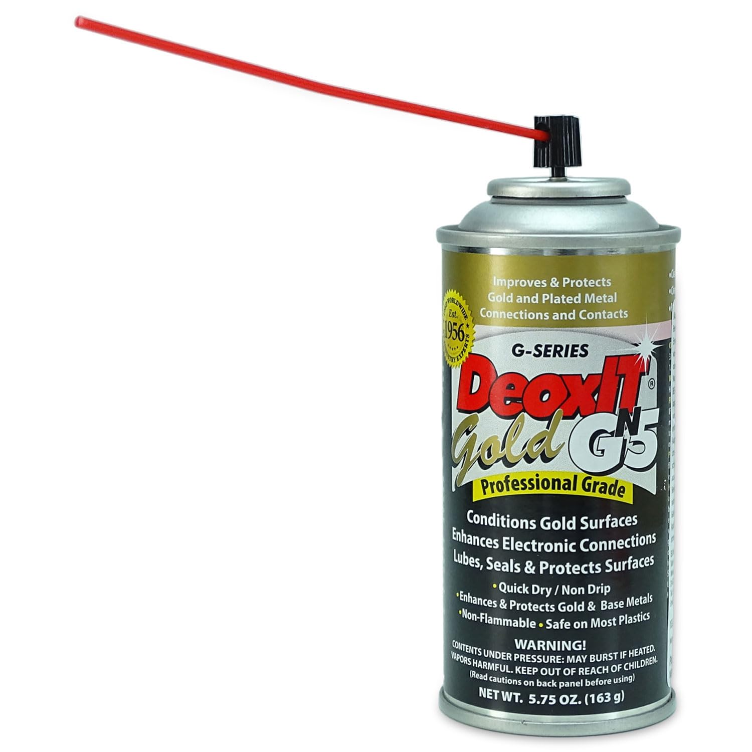 Caig DeoxIT GN5S-6N złoty spray kontaktowy ze ściereczką z mikrofibry keepdrum