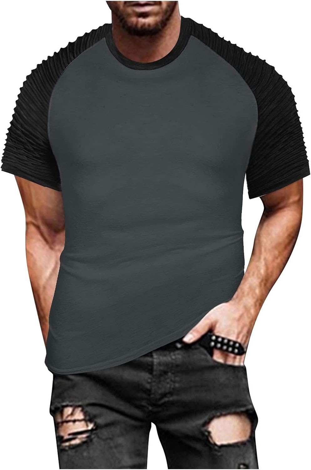 Deodehi ファッションメンズサマースリムカジュアルフィットパッチワーク半袖トップブラウス メンズ 半袖 トップス Tシャツ ビーチシャツ アロハシャツ 総柄 プリント 夏 七分袖 開襟シャツ オープンカラー 大きいサイズ 和柄 花柄 ハワイ風 ポロシャツ 軽量 無地 Deodehi ファッションメンズサマースリムカジュアルフィットパッチワーク半袖トップブラウス メンズ 半袖 トップス Tシャツ ビーチシャツ アロハシャツ 総柄 プリント 夏 七分袖 開襟シャツ オープンカラー 大きいサイズ 和柄 花柄 ハワイ風 ポロシャツ 軽量 無地