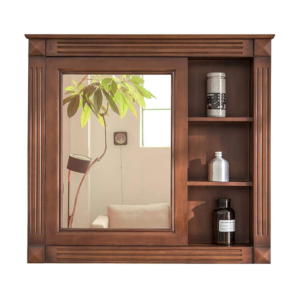 Bathroom Vanities Solid Wood Mirror Cabinet Bathroom Cabinet Mirror ...