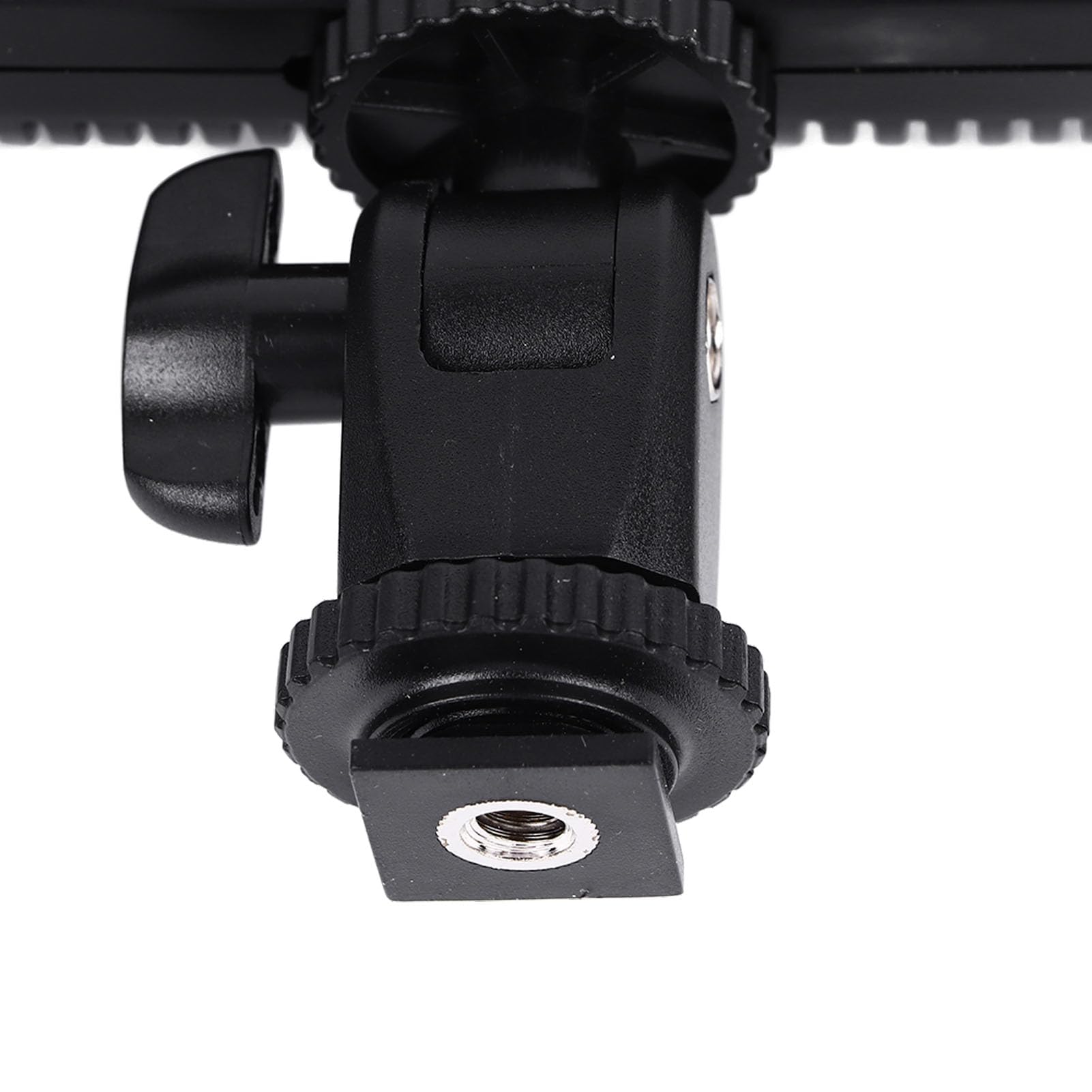 Luz de Vídeo LED, Iluminación de Fotografía Portátil con 176 Cuentas LED, Lámpara de Panel Regulable Recargable, Luz de Relleno con Soporte para Zapata, para Cámara DSLR