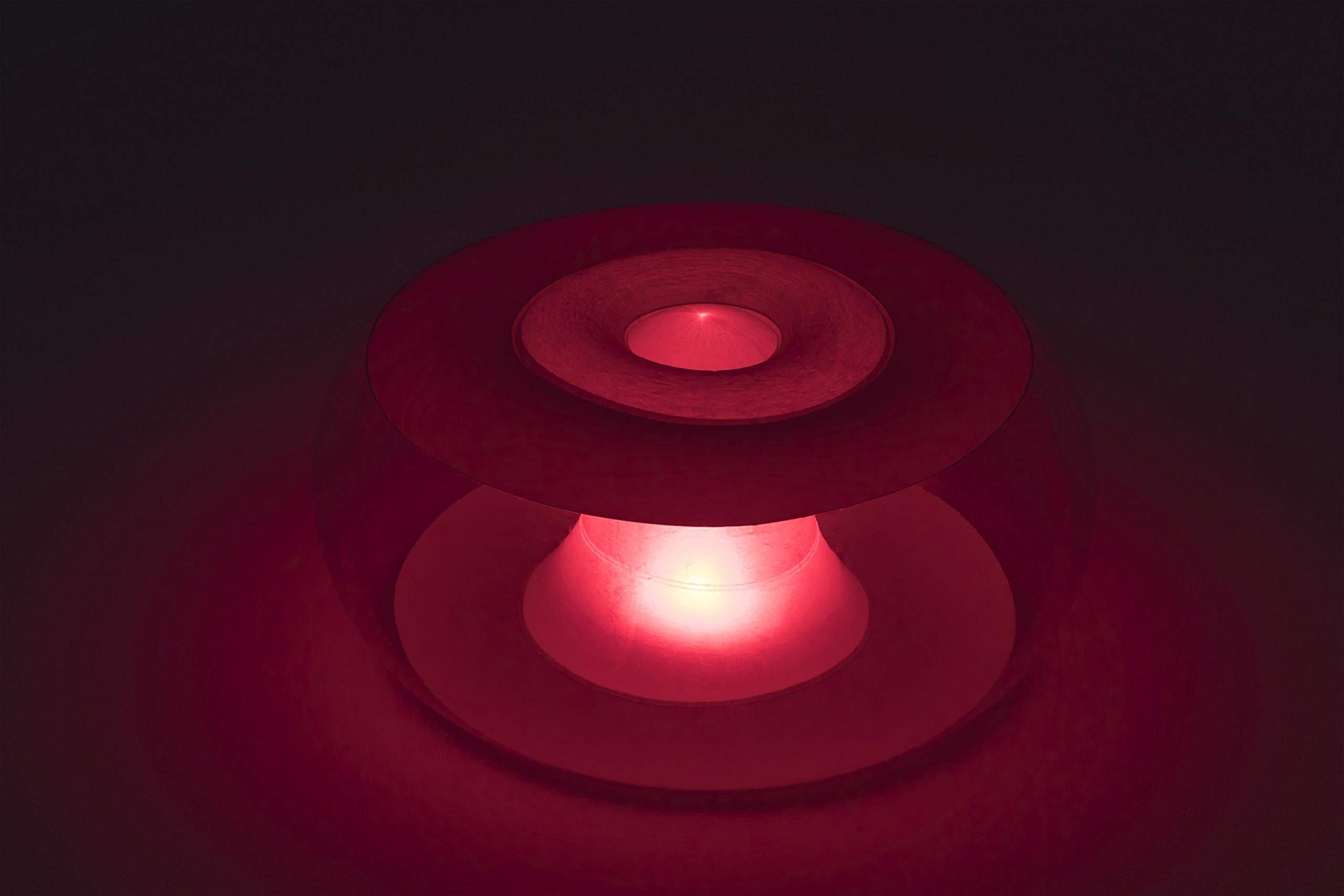 BESTWAY Pouf gonflable rond avec LED multicolore 82 x 82 x 41 cm
