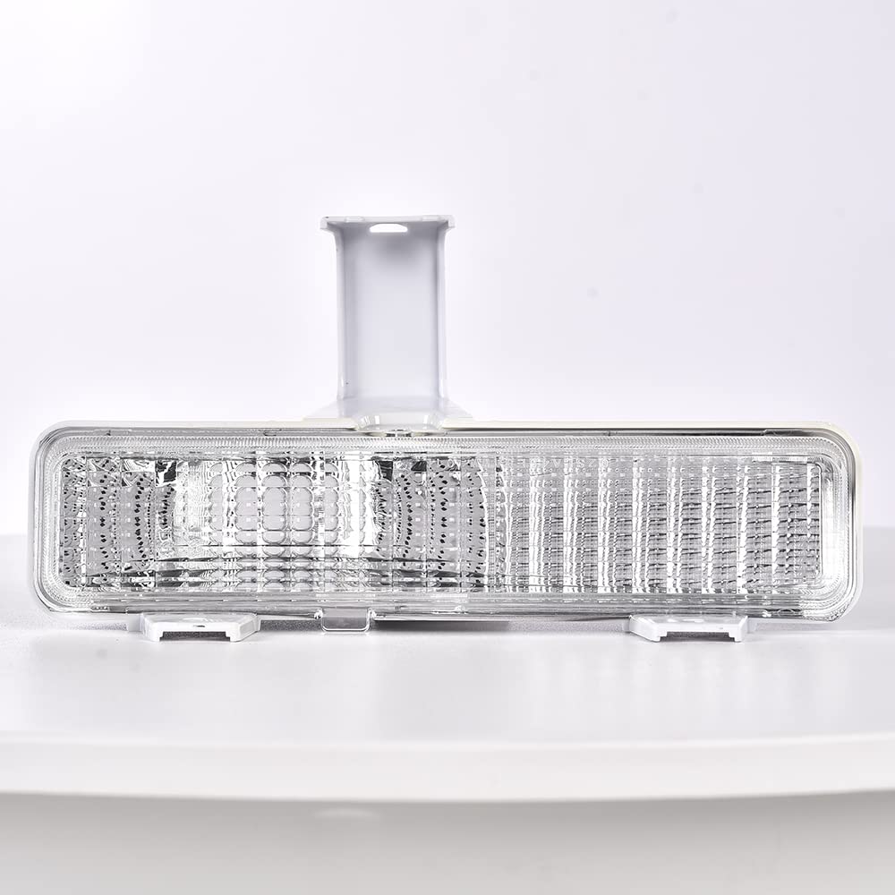 Amazon.com: PIT66 Front Bumper Clear Turn Signal Light, Compatible