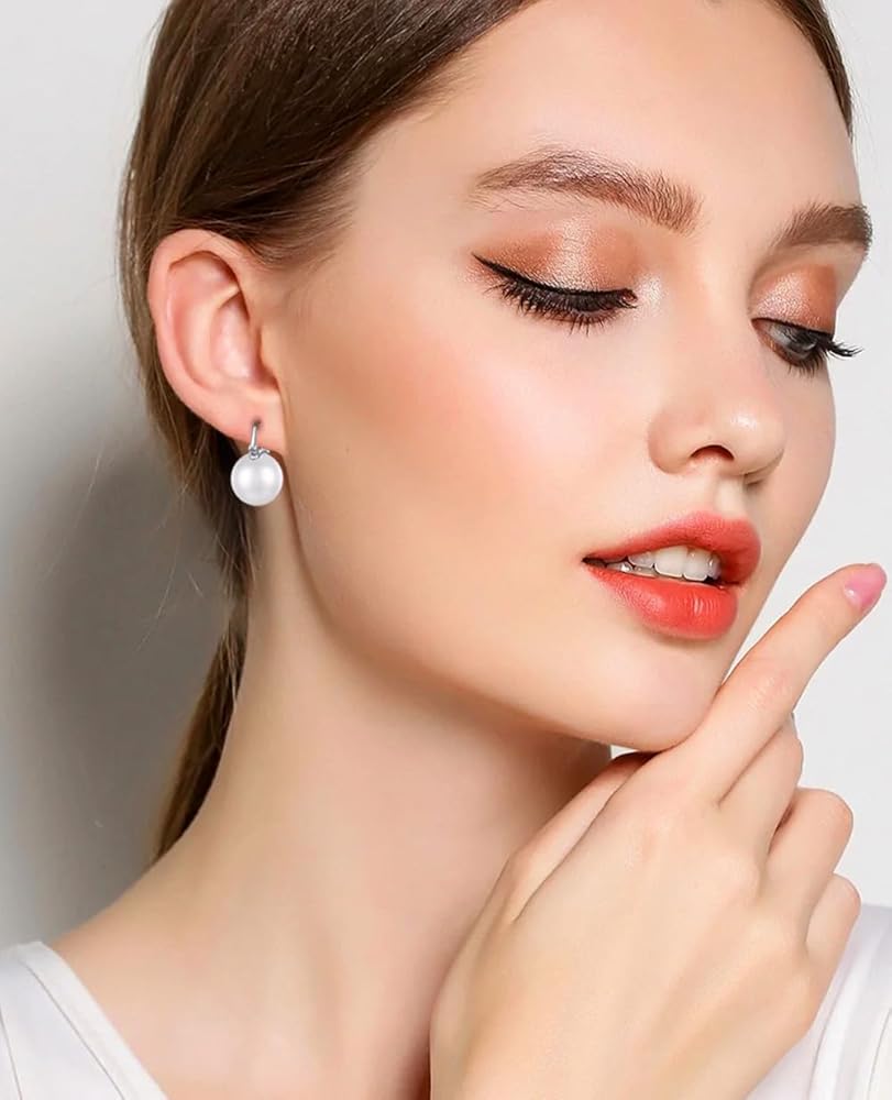 【STONEHENgE】Silver Material Pearl Cubic Earrings SC25A12T 61upXRCoRiL._UY1000_.jpg