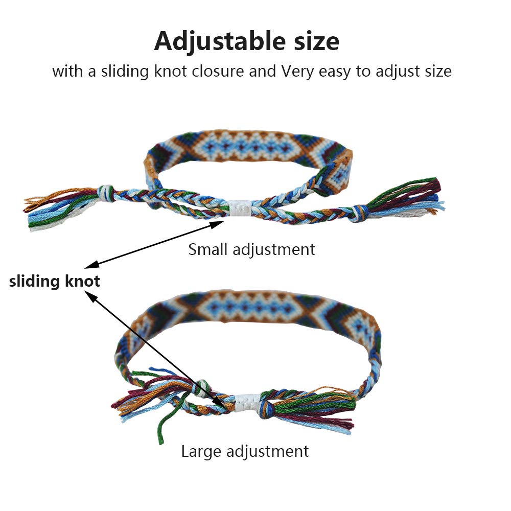 Sliding Knot How To Make Thread Bracelets Adjustable Friendship