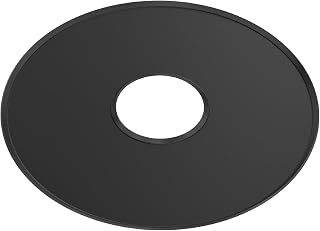Charkettle Round Griddle Flat Top Plate with Support Rack, Compatible with Weber 22" Kettle Charcoal Grill, BBQ Cooking Griddle for Drum Smoker, Barrel Grill and DIY UDS