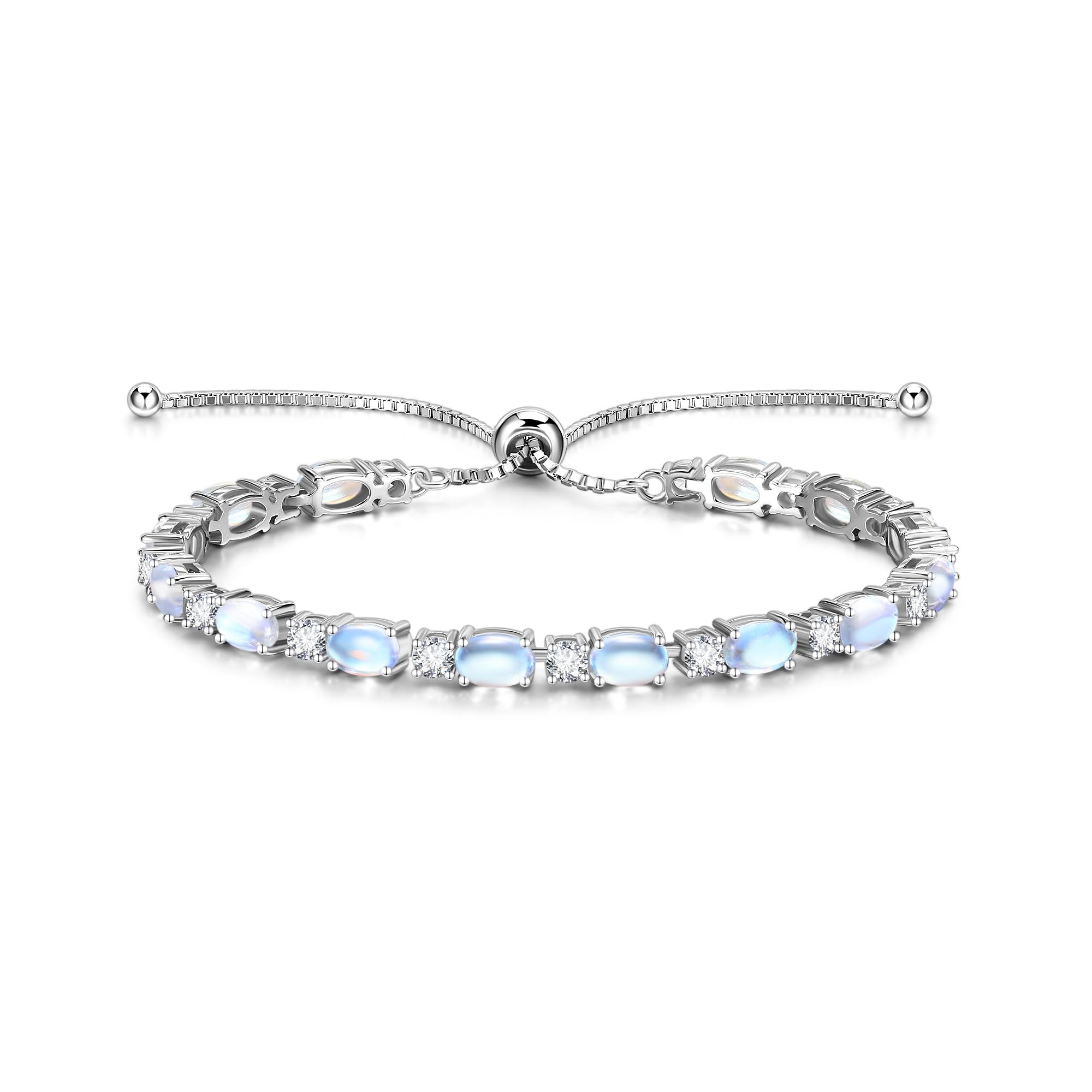 FANCIME Birthstone Tennis Bracelet
