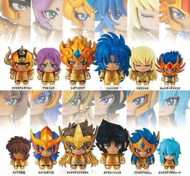 Amazon.co.jp: コレキャラ！聖闘士星矢 01&02 黄金聖闘士 全12種 