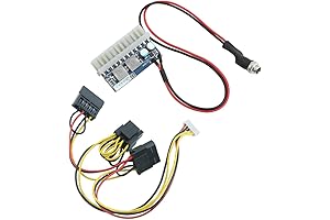 DC 12V to 24Pin ATX PicoPSU Switch for ATX Mini ITX