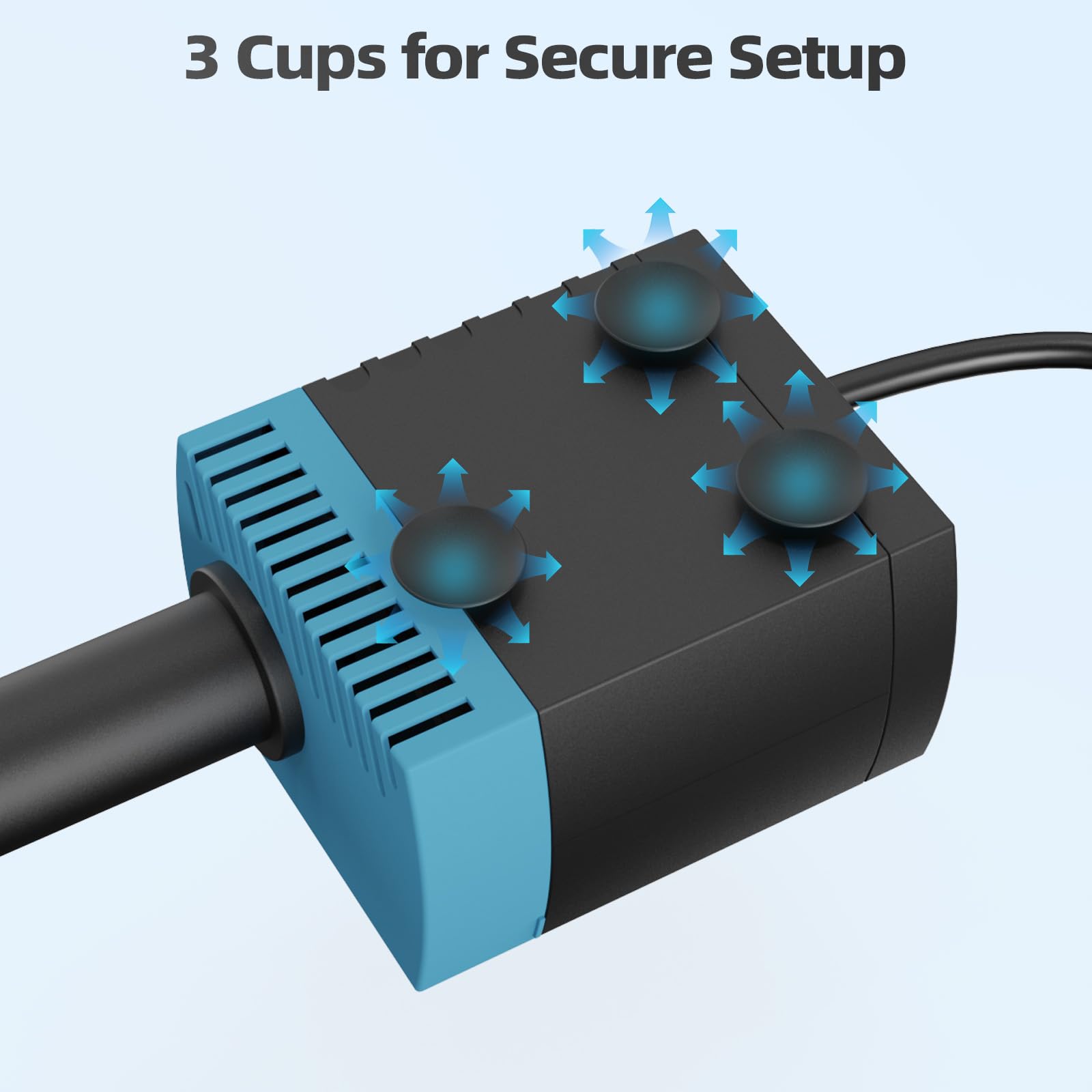 SP-400LV Bomba de fuente de agua para gatos con mango grande, bomba de repuesto USB de 5 V compatible con dispensadores de agua para mascotas Drinkwell Platinum y Platinum LED (sin adaptador)