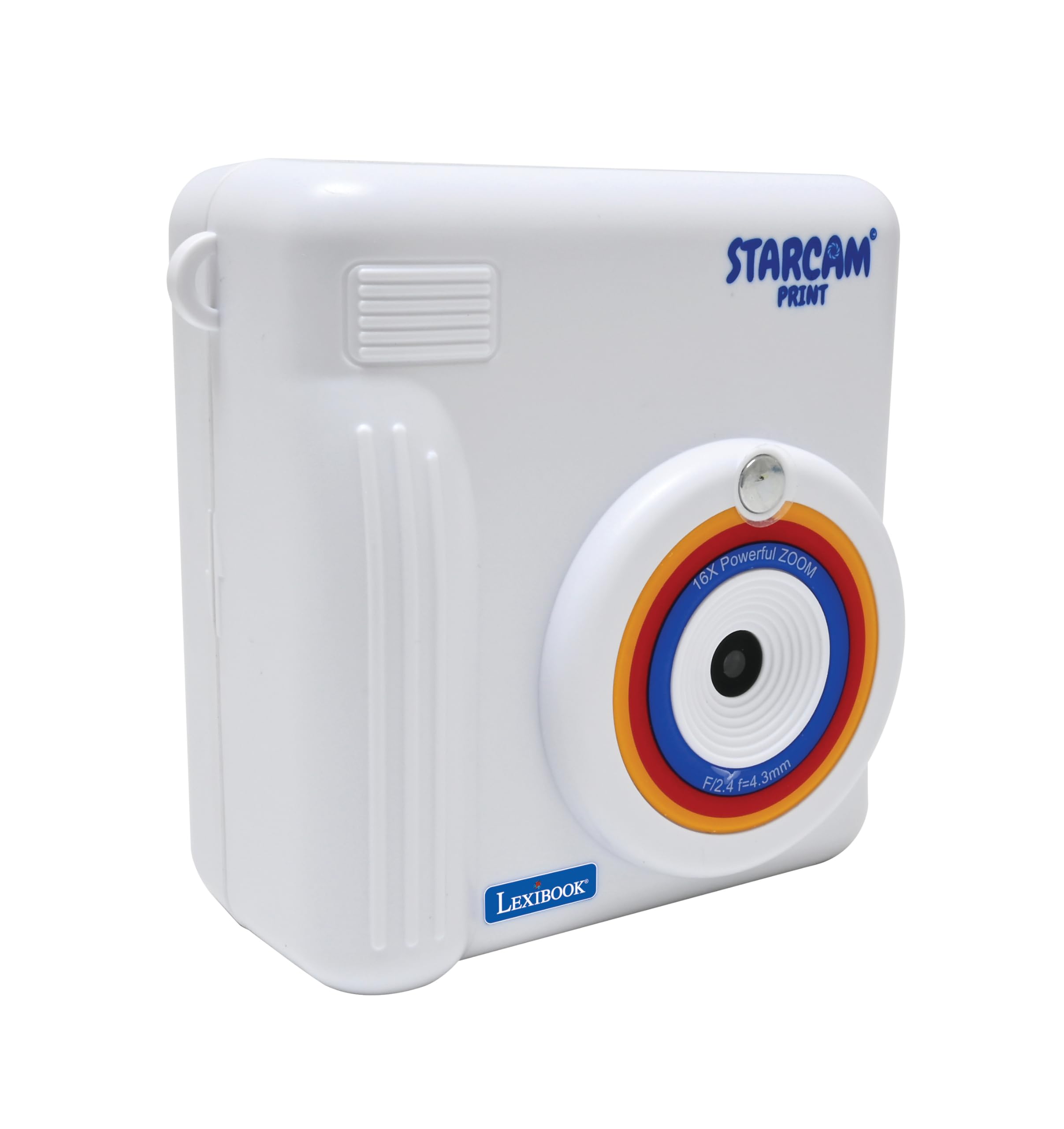 Lexibook, Starcam® Print, Camera Pack with Instant Printer, 3 Paper Rolls and Neck Strap, DJ130