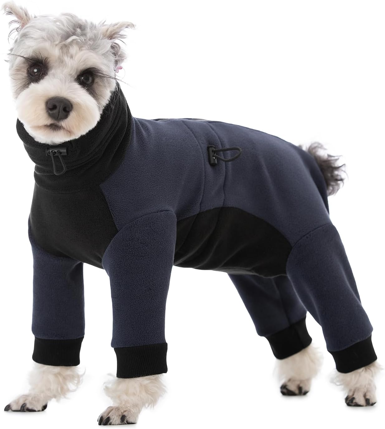 犬 冬服 小型 中型犬用 防風 ワンジー ジャンプスーツ 犬 防寒 コート タートルネック フリース ドッグコート 抜け毛防止 暖か