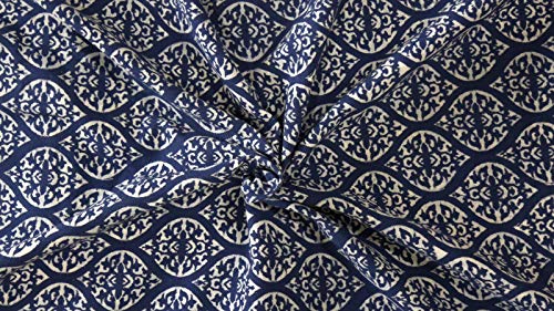 Tissus de tapisserie d'ameublement indigo pour chaises du salon