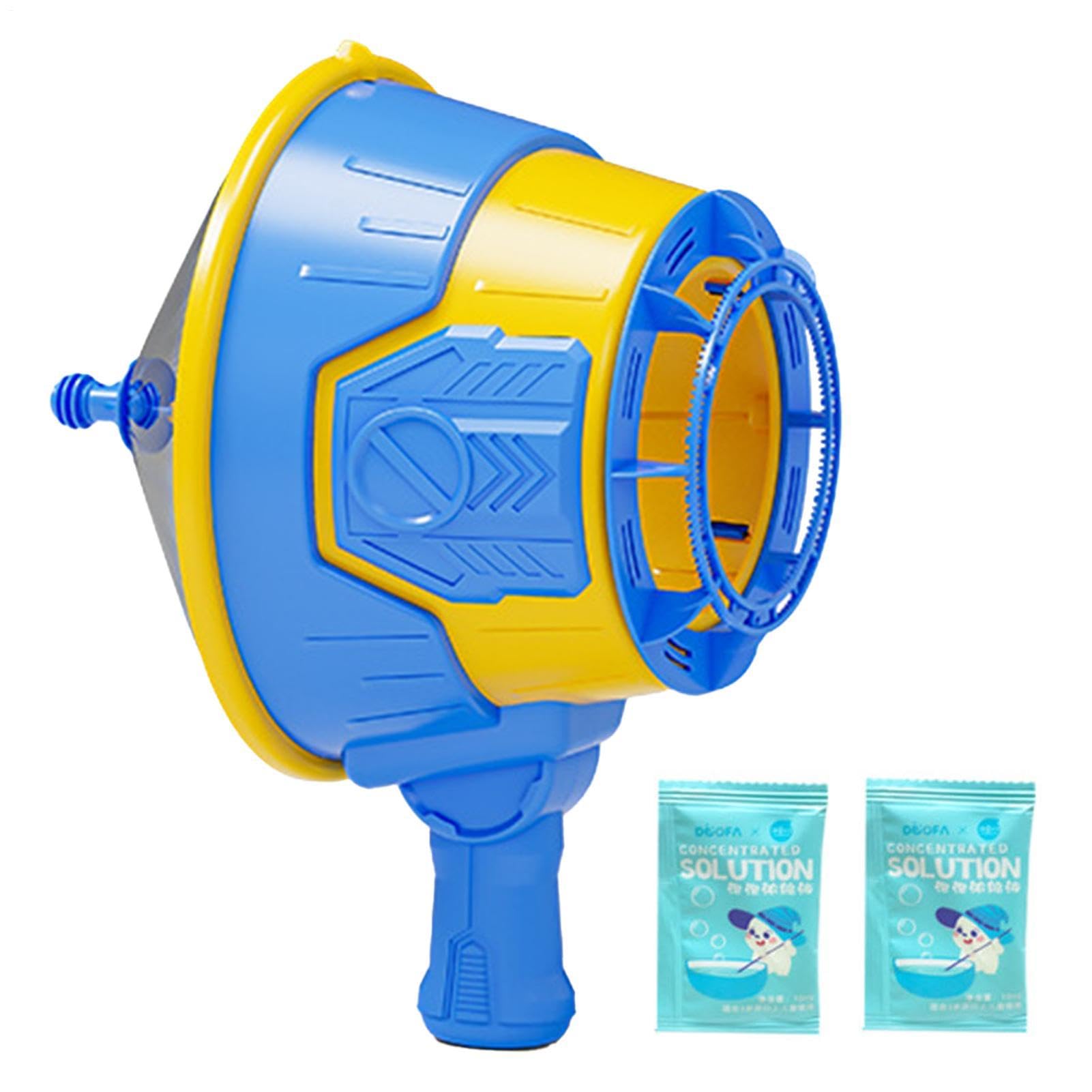 Bubble Maker | Handheld Air Cannon Bubble Blowing Machine for Kids