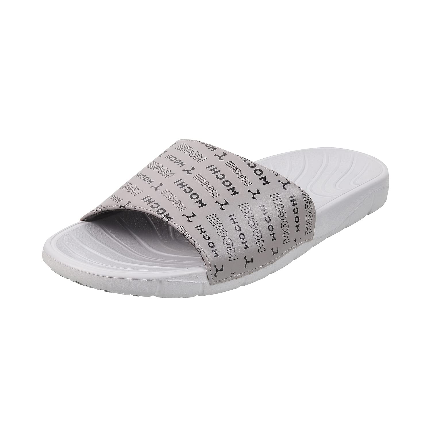 Mochi Mens Synthetic Grey Slippers (Size (6 UK (40 EU)) (B09T3DVYJD) Amazon Price History, Amazon Price Tracker