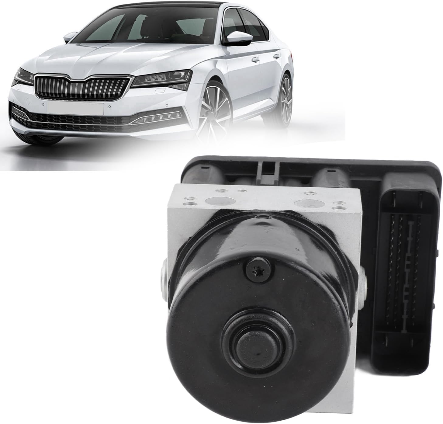 ABS Control Module 1K0907379AC ABS Hydraulic Block Control Unit for Enhanced Braking Performance and Stable Handling Compatible with Select Vehicle Construction for Longevity