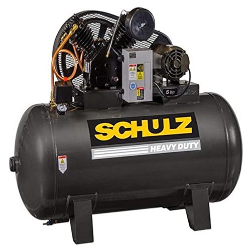 Compresor de aire de la serie 932.9346-0 V, dos etapas 175 psi, 580HV20X-3 5.0 hp, MSV-20MAX, motor eléctrico 2P, trifásico, tanque horizontal