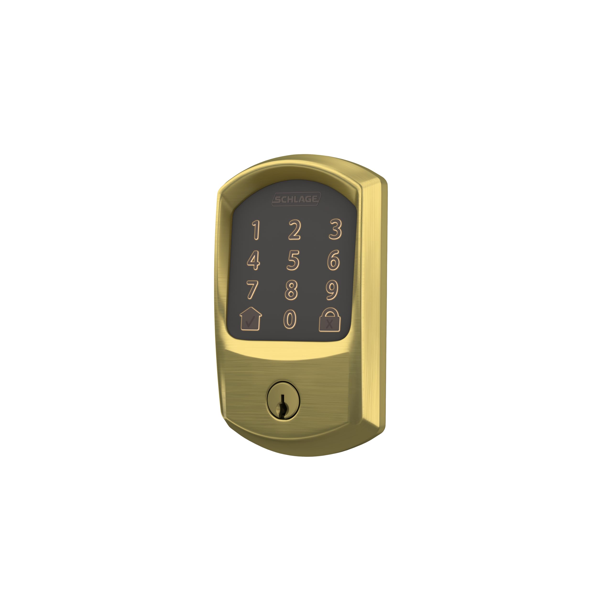 Snapklik.com : Schlage BE489WB GRW 608 Encode WiFi Deadbolt Smart Lock ...