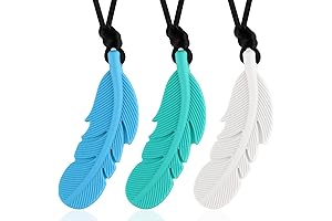 3-Pack Chew Necklaces for Sensory Kids and More
