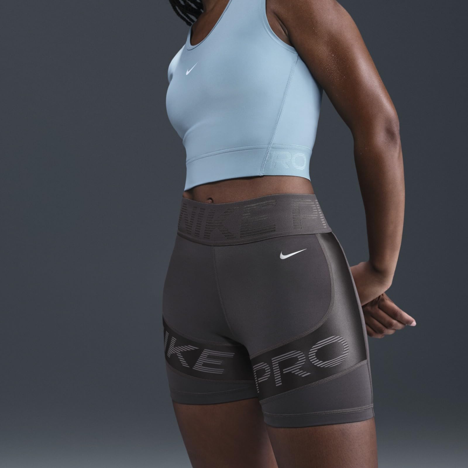 Nike Damen Shorts Nike Pro Sculpt Dri-fit Bike Shorts mit Hohem Bund für Damen (Ca. 12,5 cm)