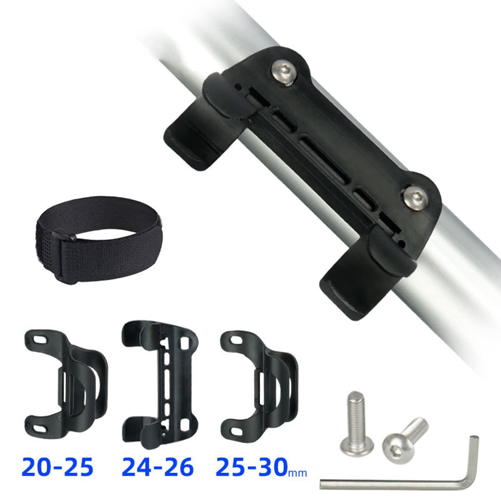 Soporte para bomba de bicicleta Soporte para bomba Clip para soporte montado en marco ligero y resistente para bicicleta de carretera