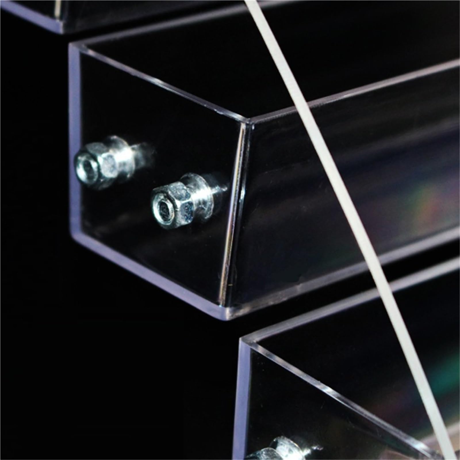 Porta Occhiali Portaocchiali Espositore for Occhiali da Sole in Plastica Trasparente, da Tavolo Espositore Occhiali(12x8.6x7.1 inch)