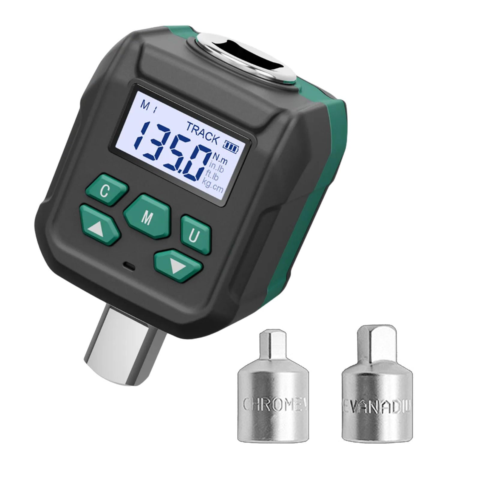 Adaptador De Torsión Electrónico 0 5 Pulgadas Precisión Adaptador Digital Uso Simple Para Mantenimiento Automóviles Ensamblaje Bicicletas Herramienta