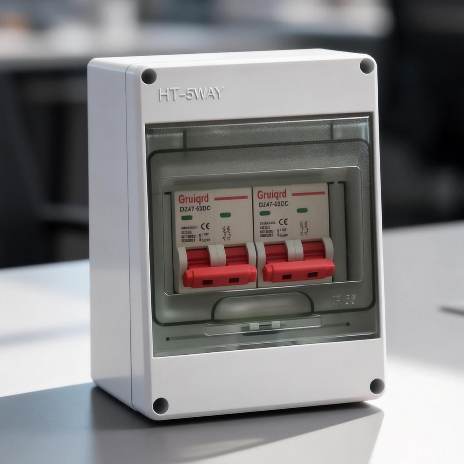 4 Stück PV Sicherungsautomat, DC Leitungsschutzschalter 50A, 1000V DZ47-63Z-2P DC Trennschalter, DC Schaltungsschutz, Fehlerstromschutzschalter Schutz Luftschalter Mini Leistungsschalter