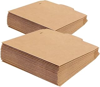 TOYANDONA 100 Piezas Bolsa De Disco Bolsa De Almacenamiento De Dvd Sobres De Carpeta Pequeñas Bolsas De Papel Bolsas De Favor De La Fiesta Pequeñas Bolsas Marrones Marrón Claro Papel Kraft