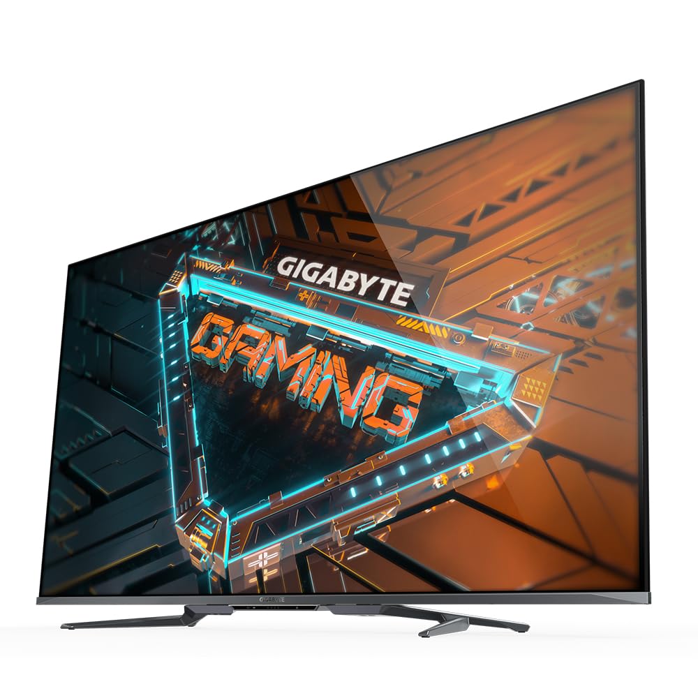 GIGABYTE S55U Écran Gaming 55" UHD - 3840 x 2160, 120Hz, 2ms, 500 CD/m², FreeSync Premium, HDR Ready, HDMI 2.1
